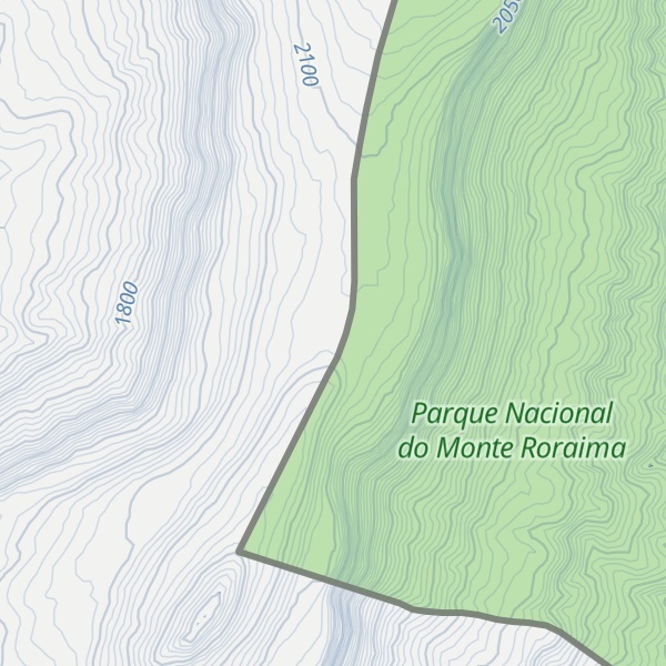 Map of Cerro del Sol