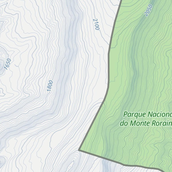 Map of Uei-tepuí