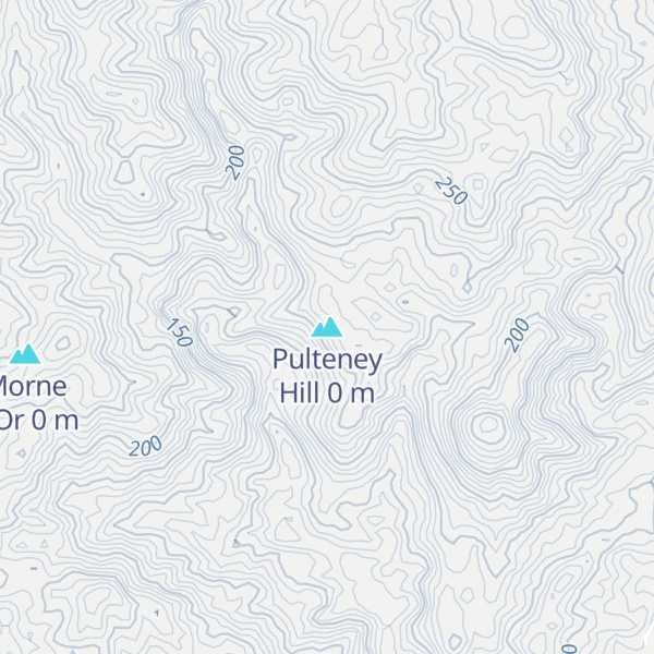 Map of Pulteney Hill
