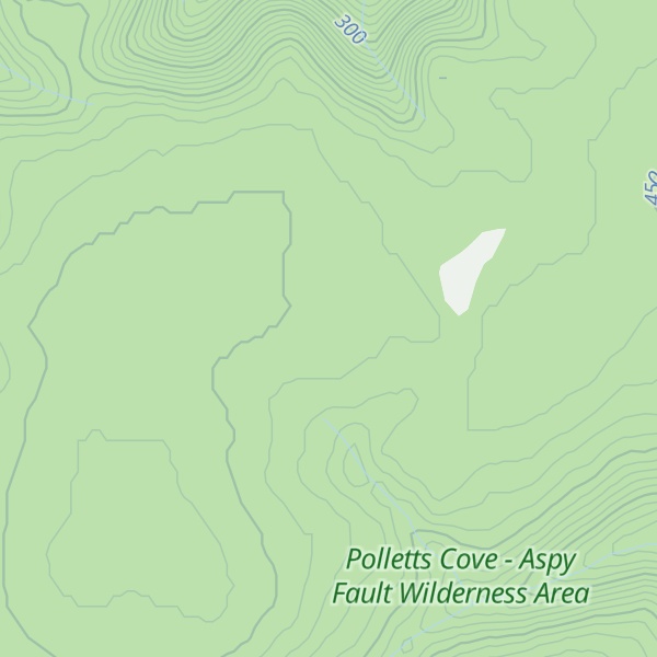 Map of North Mountain