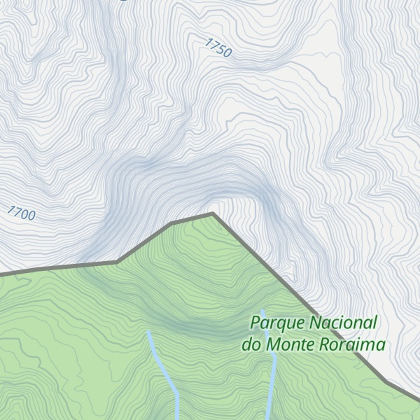 Map of Monte Yakontipú