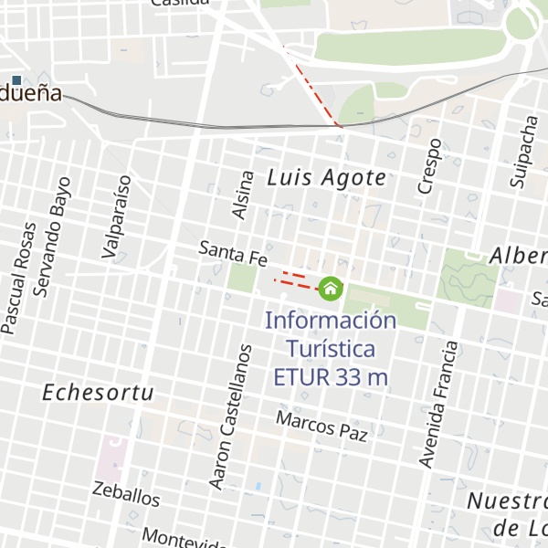 Map of 45 - Información Turística ETUR