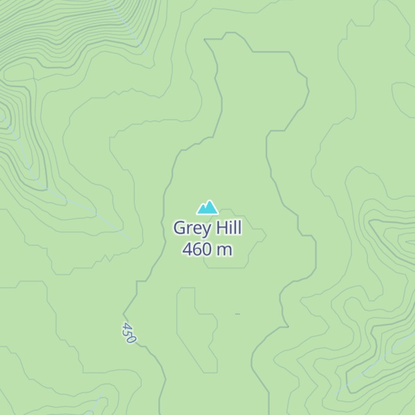 Map of Grey Hill