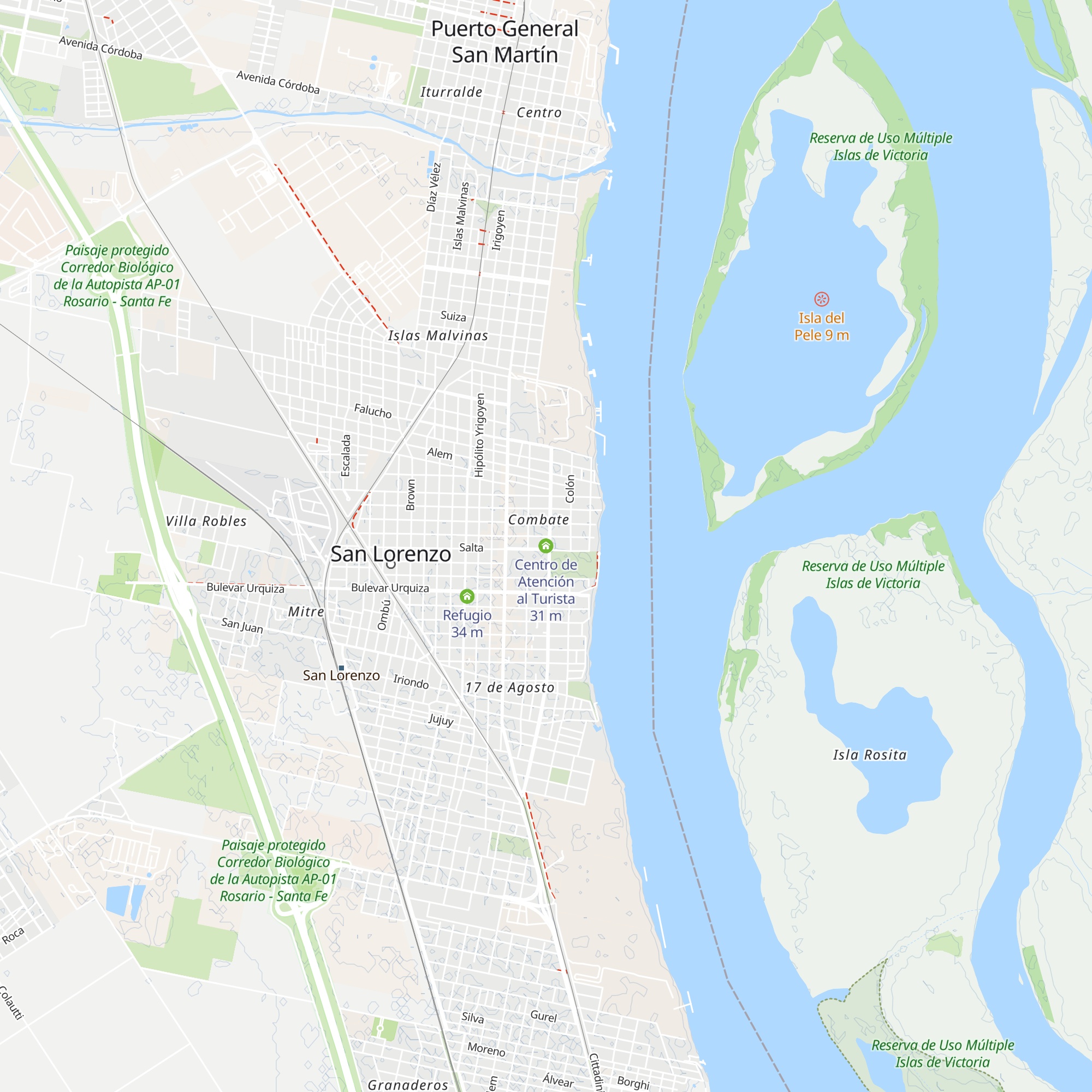 Centro de Atención al Turista map