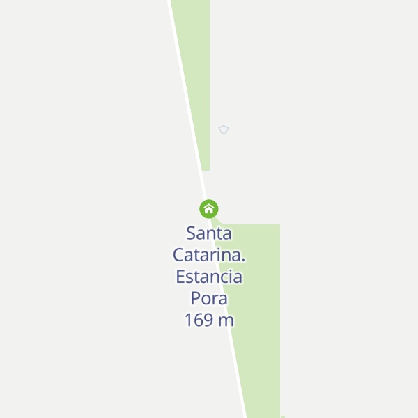 Map of Santa Catarina. Estancia Pora