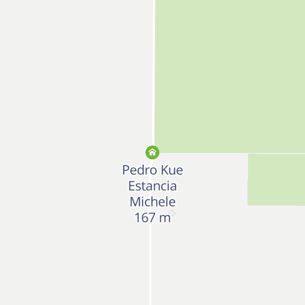 Map of Pedro Kue Estancia Michele