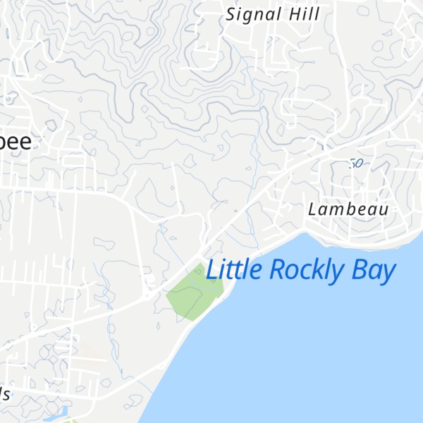 Map of Signal Hill