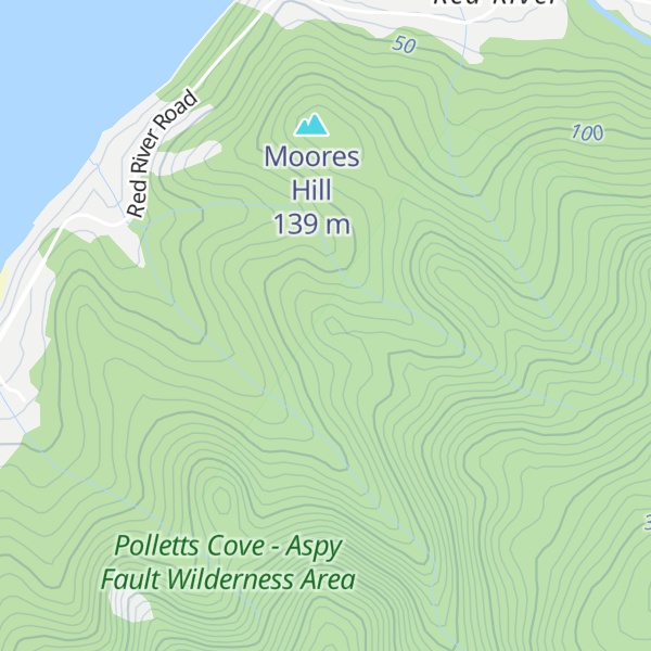 Map of Bear Hill