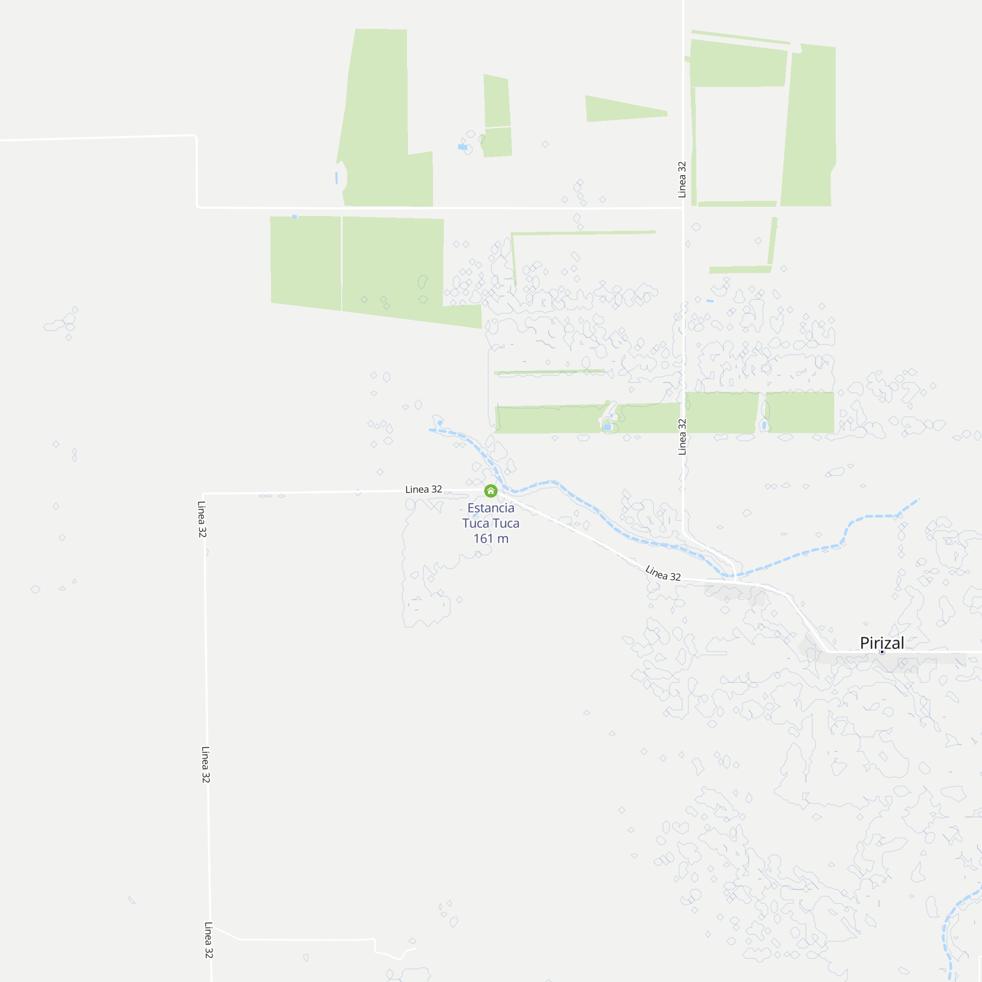Estancia Tuca Tuca map