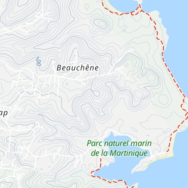 Map of Morne Anicette