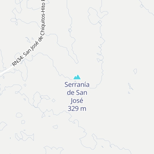 Map of Serranía de San José