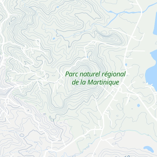 Map of Morne Carrière