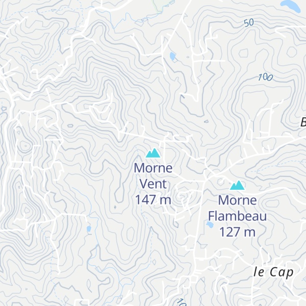 Map of Morne Vent