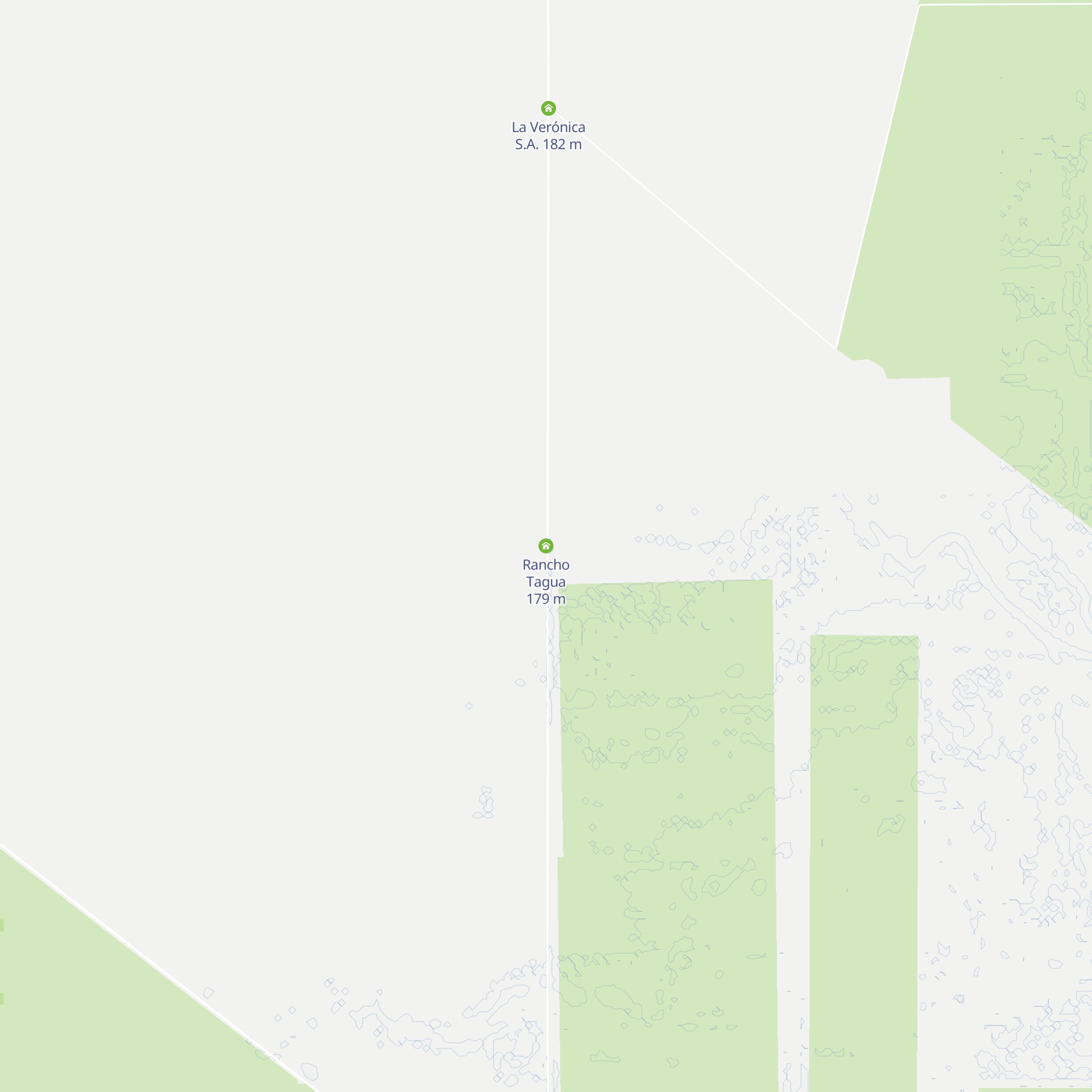 Rancho Tagua map