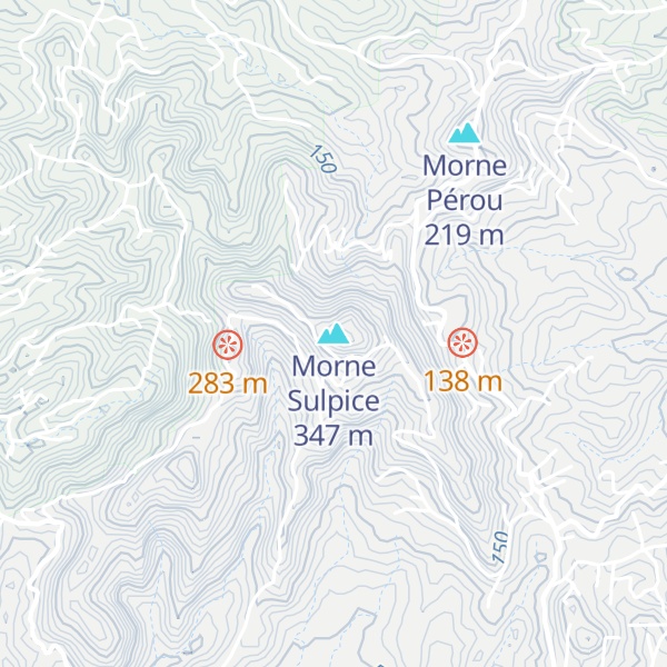 Map of Morne Sulpice