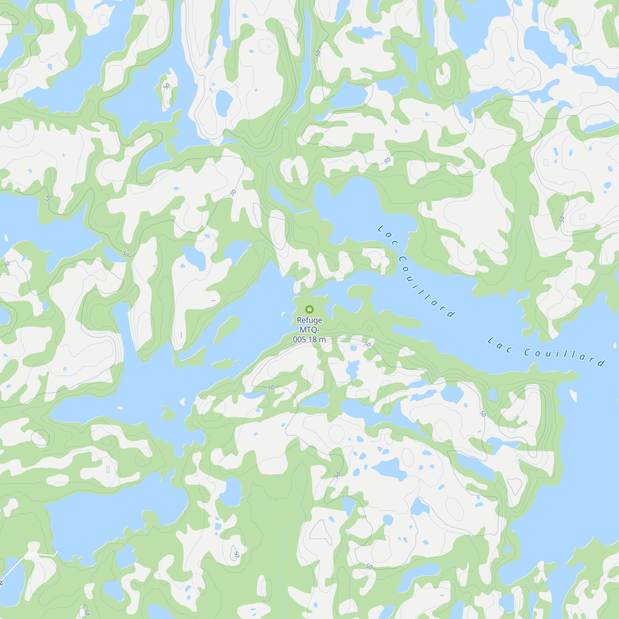 Refuge MTQ-005 map