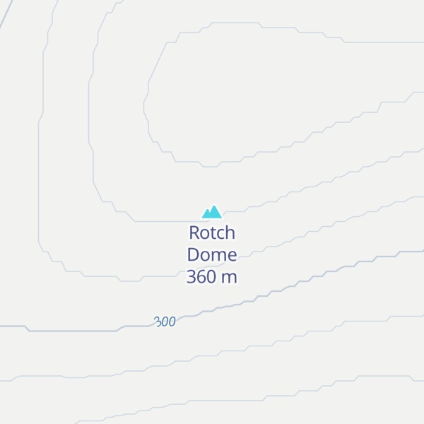 Map of Rotch Dome