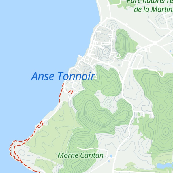 Map of Morne Bellevue