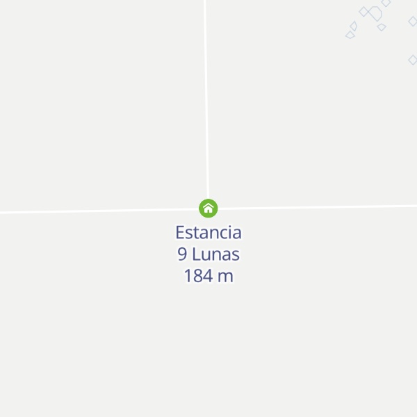 Map of Estancia 9 Lunas
