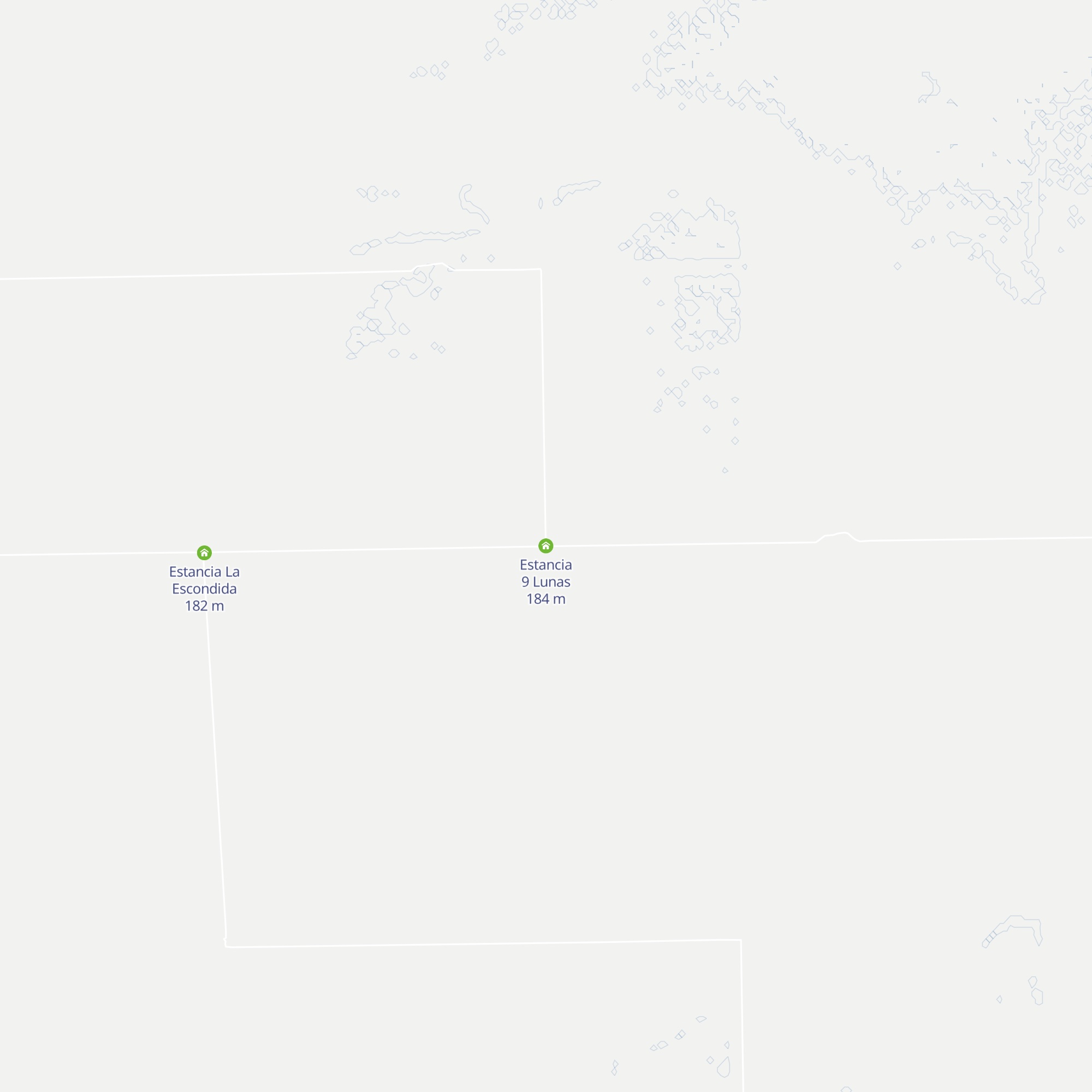 Estancia 9 Lunas map
