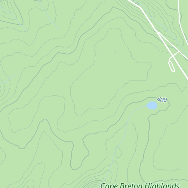 Map of French Mountain