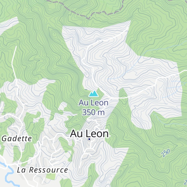 Map of Au Leon
