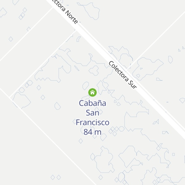 Map of Cabaña San Francisco