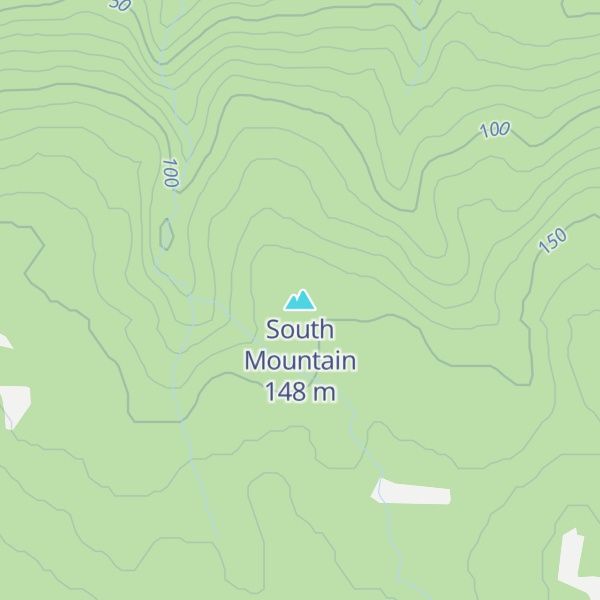 Map of South Mountain