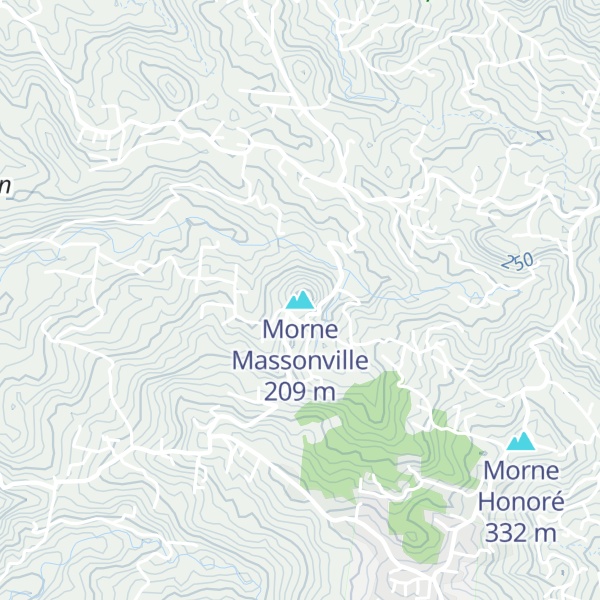 Map of Morne Massonville