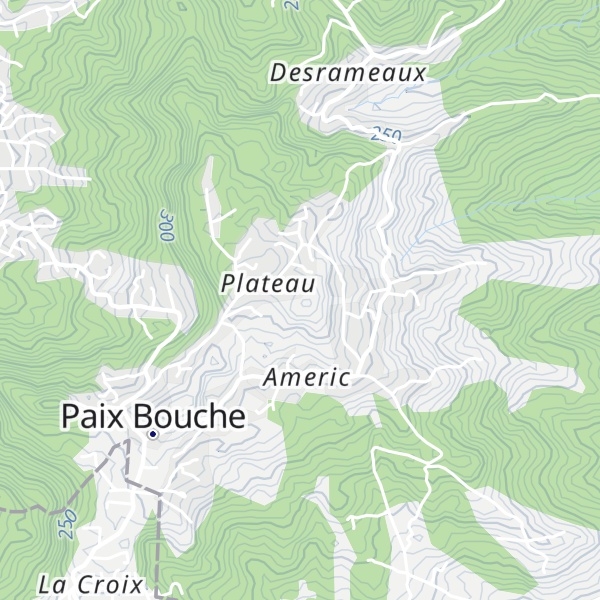 Map of Mount Monier