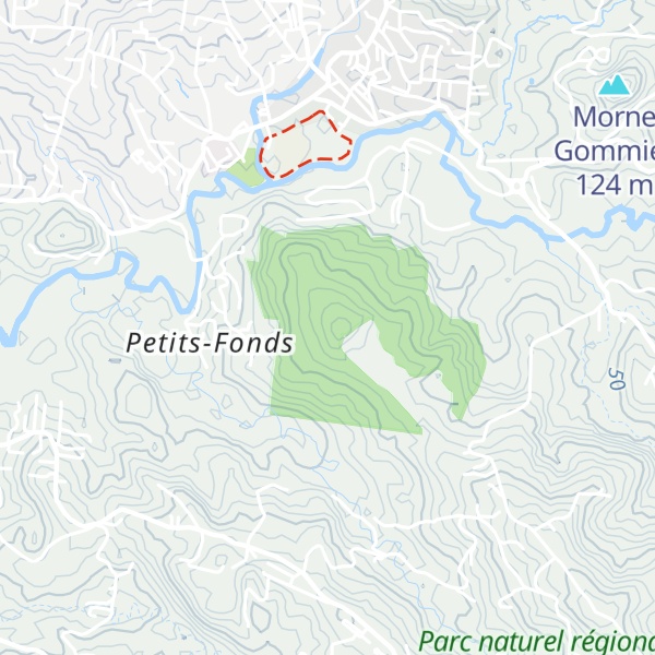 Map of Morne David