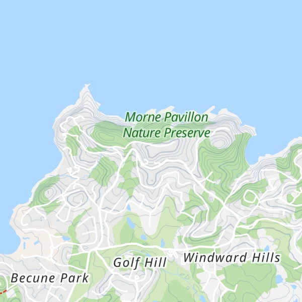 Map of Mount du Cap
