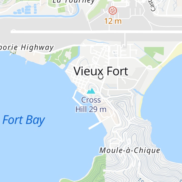 Map of Cross Hill