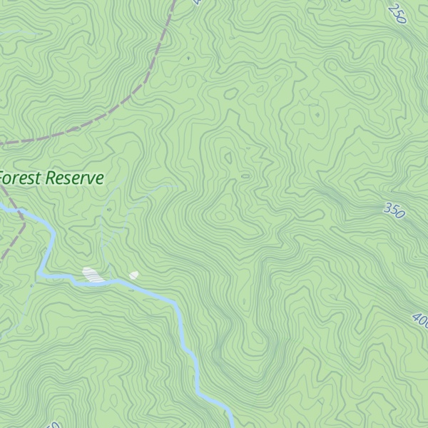 Map of Mount Beaucoup