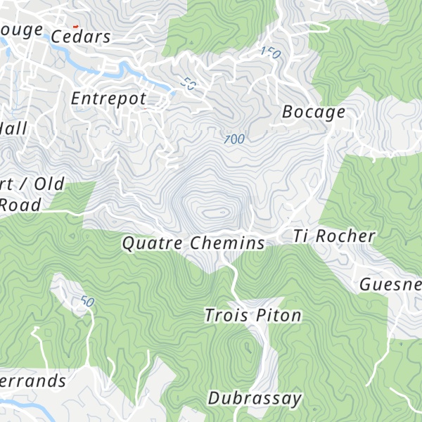 Map of Gros Morne