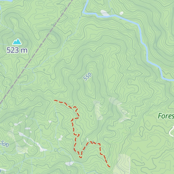 Map of Piton Saint Esprit