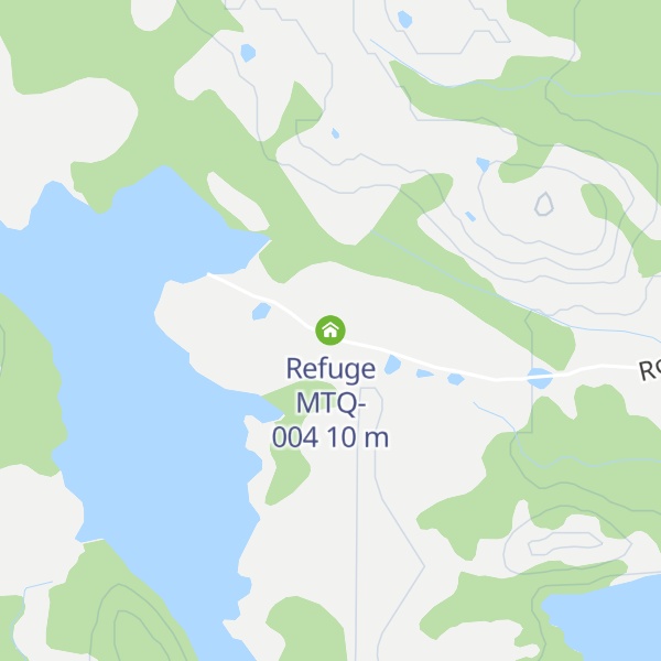 Map of Refuge MTQ-004