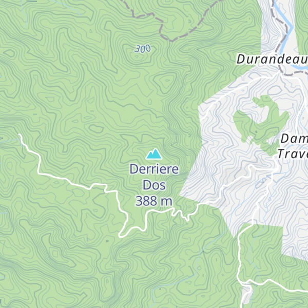 Map of Derriere Dos
