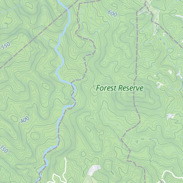 Map of Mount Belvidere