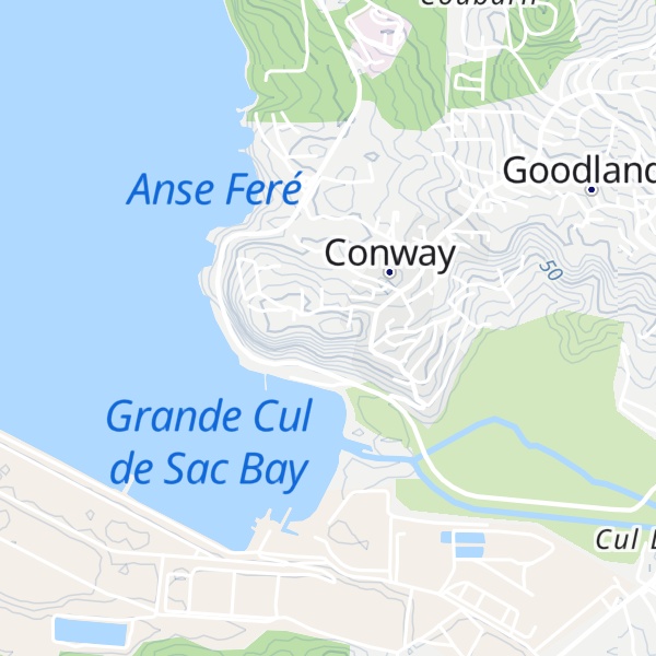 Map of Mount Ciceron