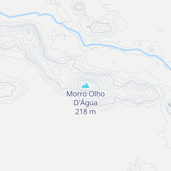 Map of Morro Olho D'Água