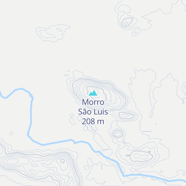 Map of Morro São Luis