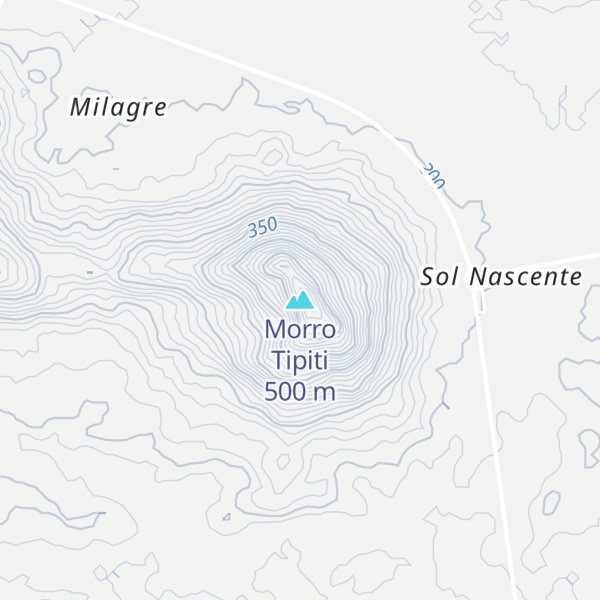 Map of Morro Tipiti