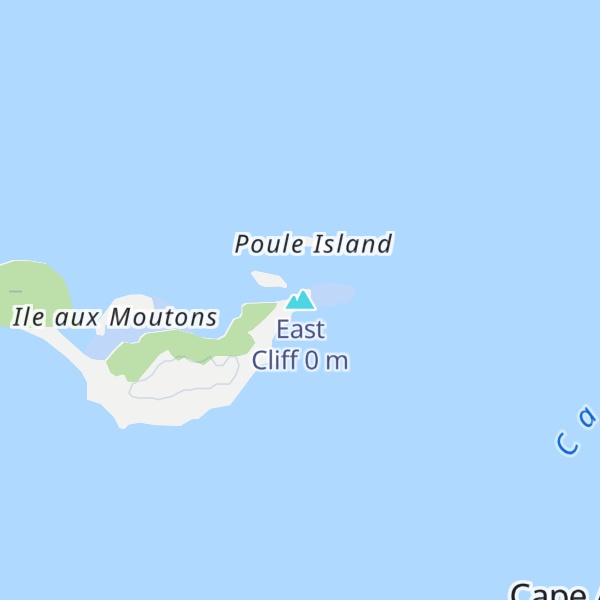 Map of East Cliff