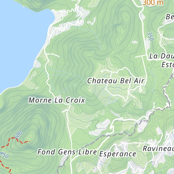 Map of Fond Doux