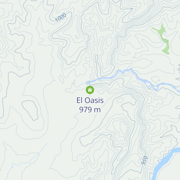 Map of El Oasis
