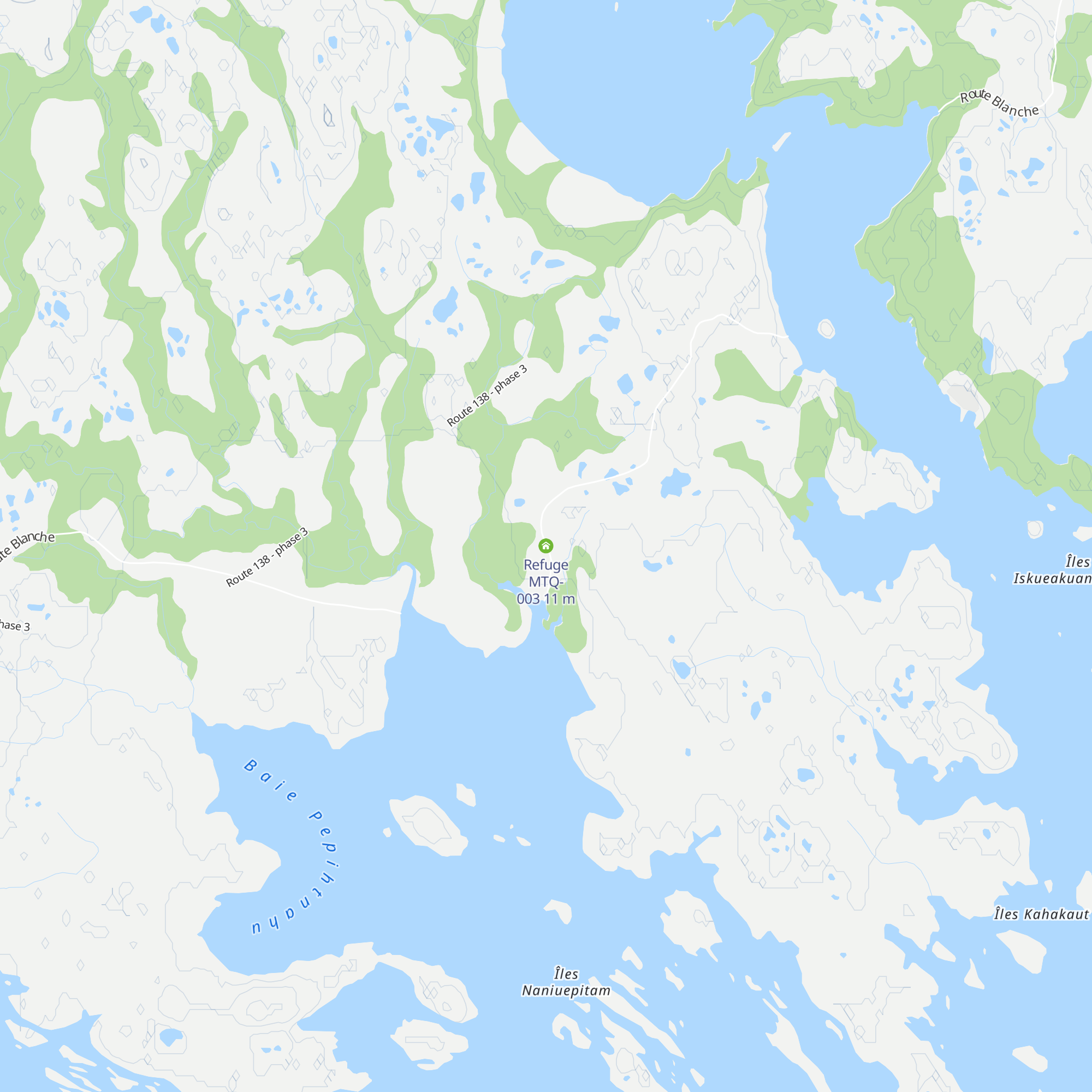 Refuge MTQ-003 map
