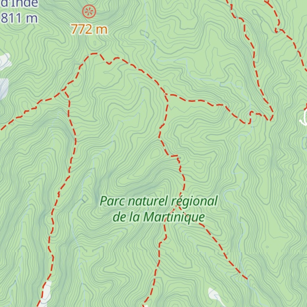 Map of Morne Saint-Gilles
