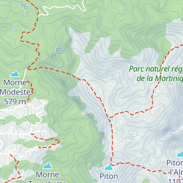 Map of Morne Piquet