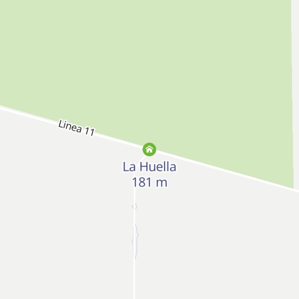 Map of La Huella
